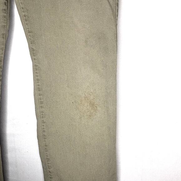 Wrangler Riggs Workwear Women’s Work Pant 10 x32 Bark Brown 32x32 Canvas STAINS - Picture 3 of 10